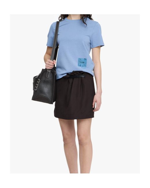 J.W. Anderson Blue Graphic-Print T-Shirt