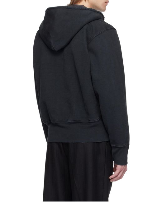 Our Legacy Black Relic Pullover Hoodie for men