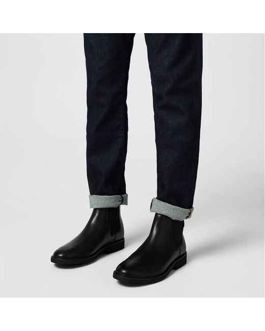 Polo Ralph Lauren Black Chelsea Boots for men