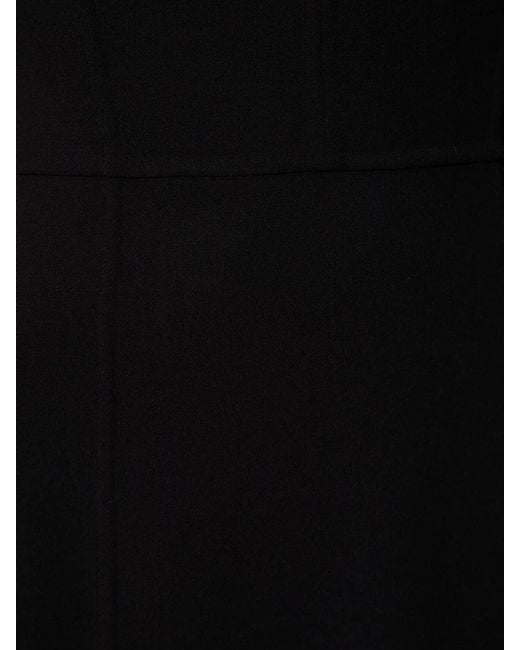 Michael Kors Black Split Mid-Length Dress
