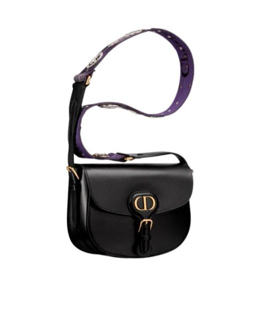 Dior Black Medium Bobby Bag With Strap
