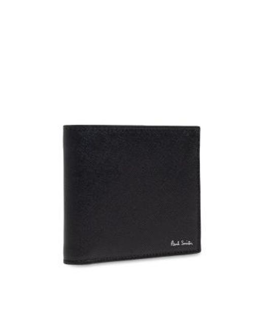 Paul Smith Black Desert Mini Interior Billfold Wallet for men