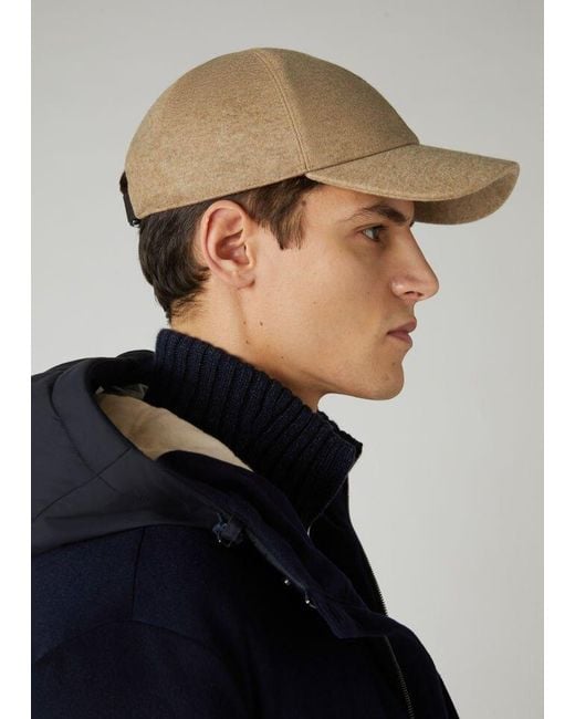 Loro Piana Natural Glacier Baseball Cap for men
