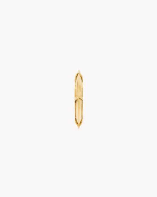Saint Laurent Metallic Open-Style Bracelet