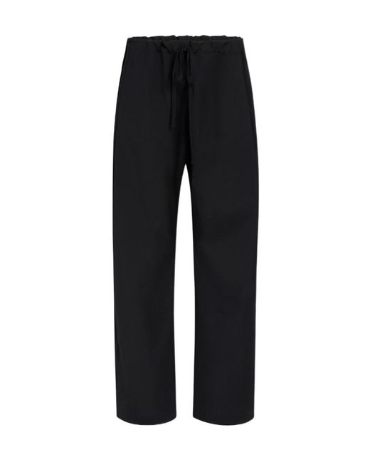 Khaite Black Rohen Pant