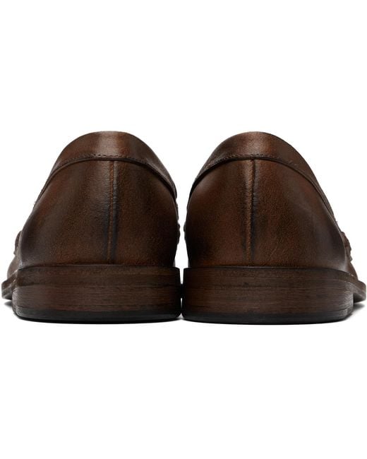 Marsèll Brown Mocasso Loafers for men