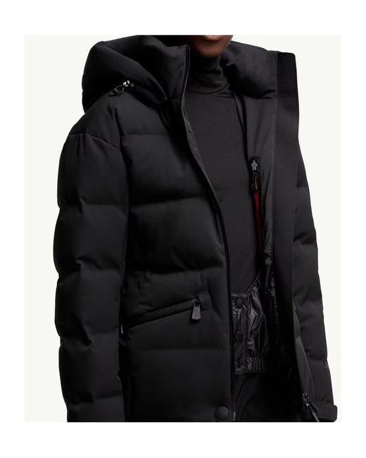Moncler Black Grenoble Tolima Padded Ski Jacket