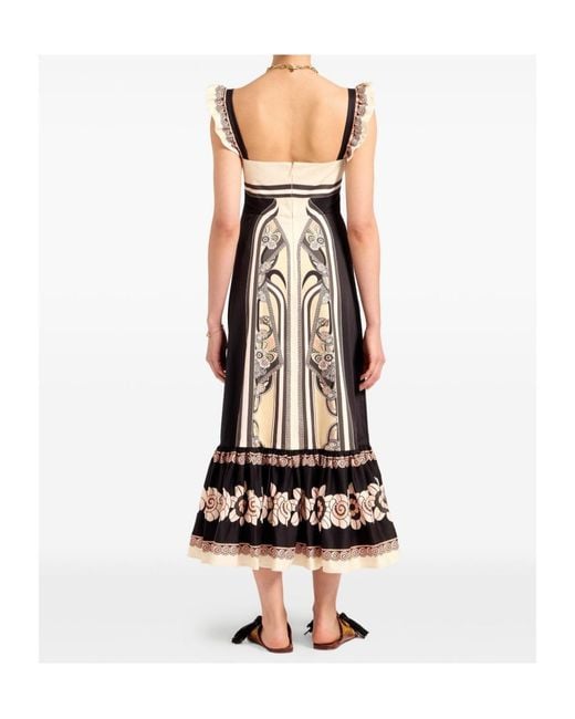 LaDoubleJ White Gingerbread Midi Dress