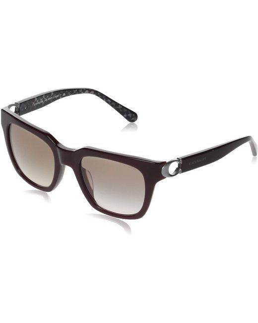 COACH Metallic Logo Sunglasses