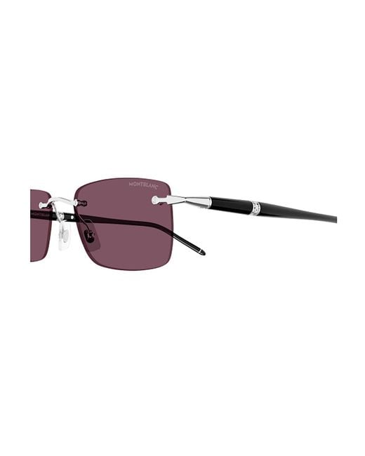 Montblanc Multicolor Eyewear Rectangular Frame Sunglasses for men