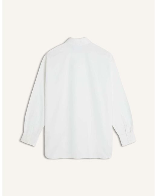 Maison Kitsuné White Maison Kitsuné Baby Fox Patch Shirt