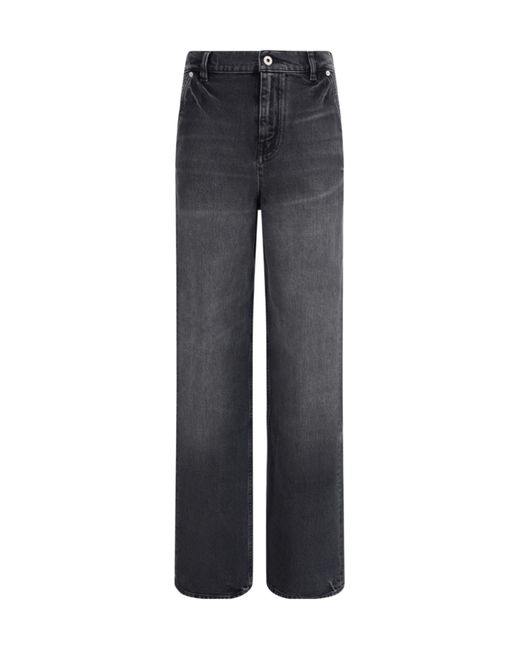 KENZO Blue Futura Straight-Leg Jeans