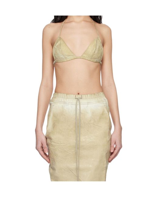 Rick Owens Natural Triangle Bra
