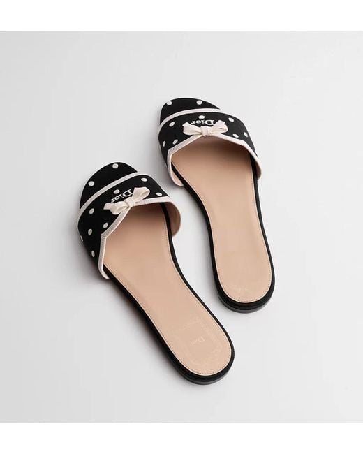 Dior White Dway Slide
