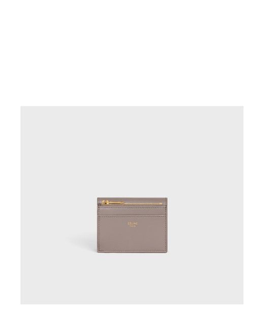 Céline Gray Compact Wallet Triomphe