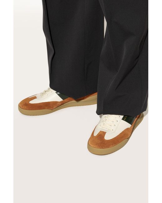 Paul Smith Brown Ps Paul Smith Logo Stamp Sports Shoes for men