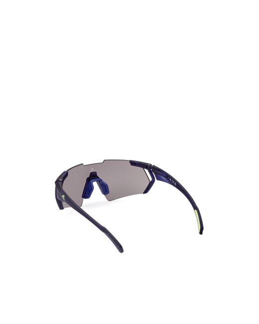 Adidas Originals White Geometric Sunglasses for men