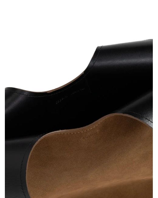 Coperni Brown Double Heart Shoulder Bag