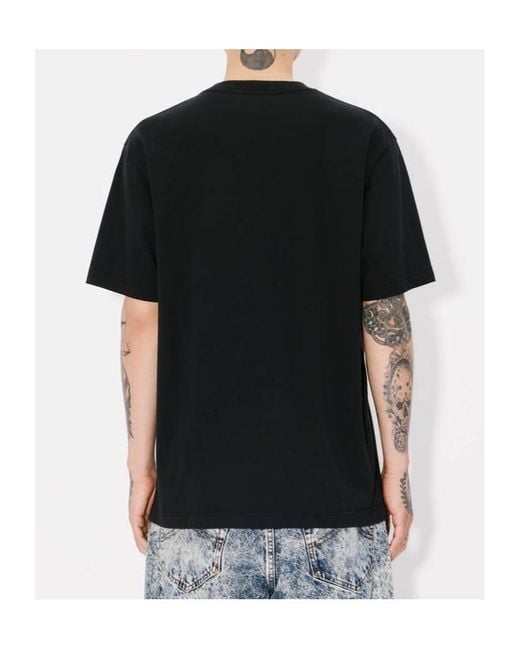 KENZO Black Pop Jersey T-Shirt for men