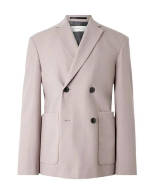 Dries Van Noten Pink Long Sleeve Jacket for men
