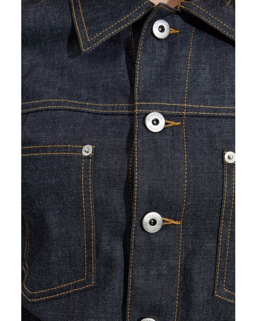 Bottega Veneta Blue Denim Jackets