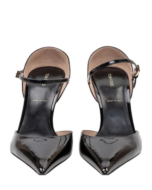 Tom Ford Brown Vertigo Pumps