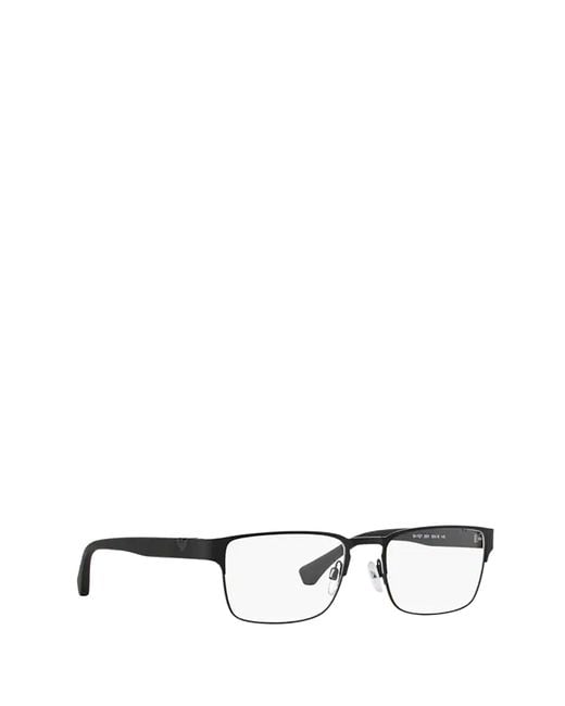Emporio Armani White Full Frame Plain Mirror for men