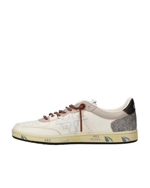 Premiata White Bskt Clay 8163 for men
