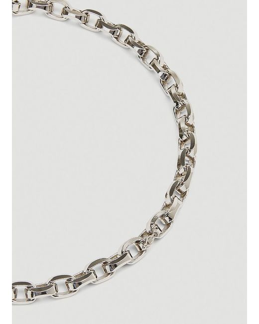 M I S B H V Metallic Logo Bracelet