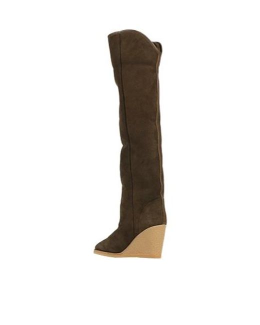 Isabel Marant Brown Plain Colour Boots