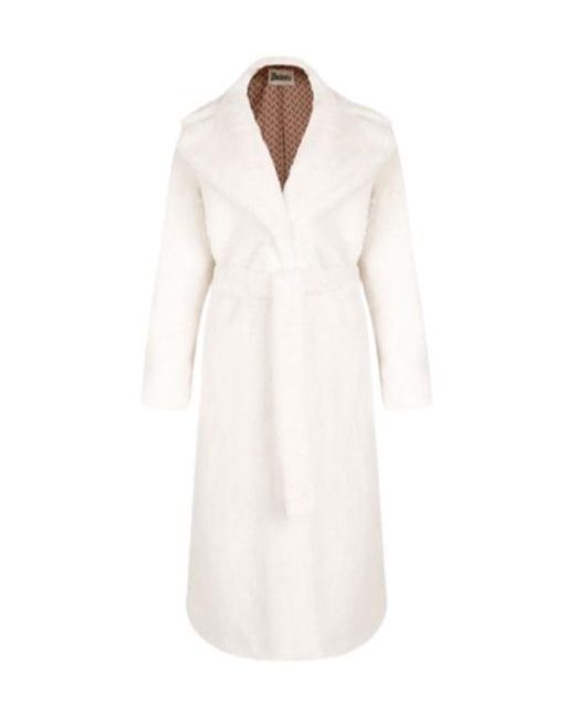 Herno White Belted Waist Coat