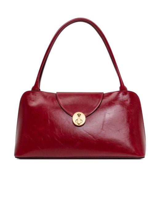 Versace Red Vivian Shoulder Bag
