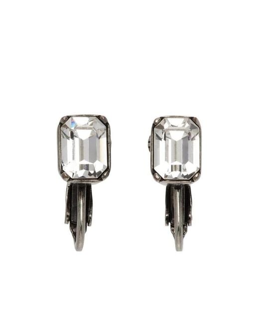 DSquared² Multicolor Classic Embellished Earrings for men