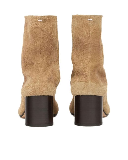 Maison Margiela Natural Tabi Ankle Boots