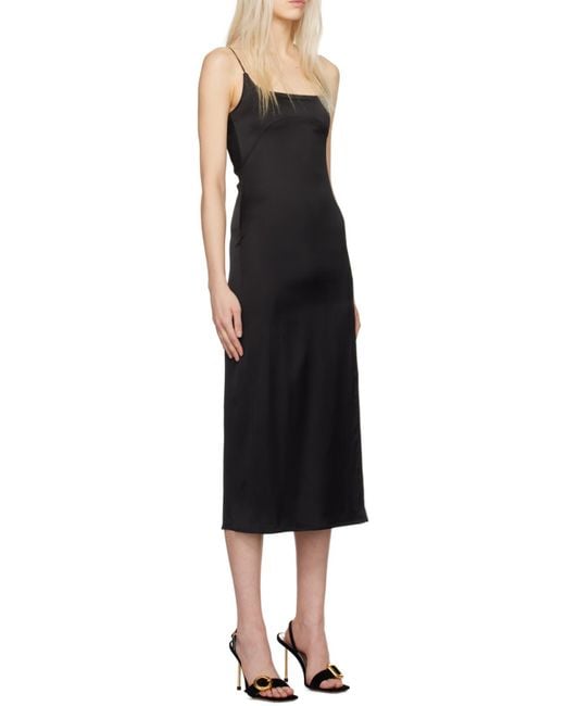 Jacquemus Black Charm Long Dress