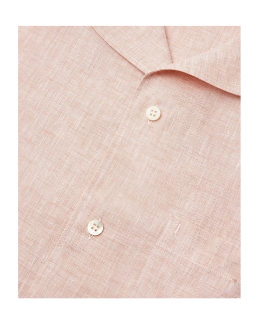 Loro Piana Pink Federico Shirt for men