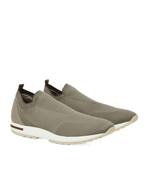 Loro Piana Gray 360 Lp Flexy Walk Sneaker for men