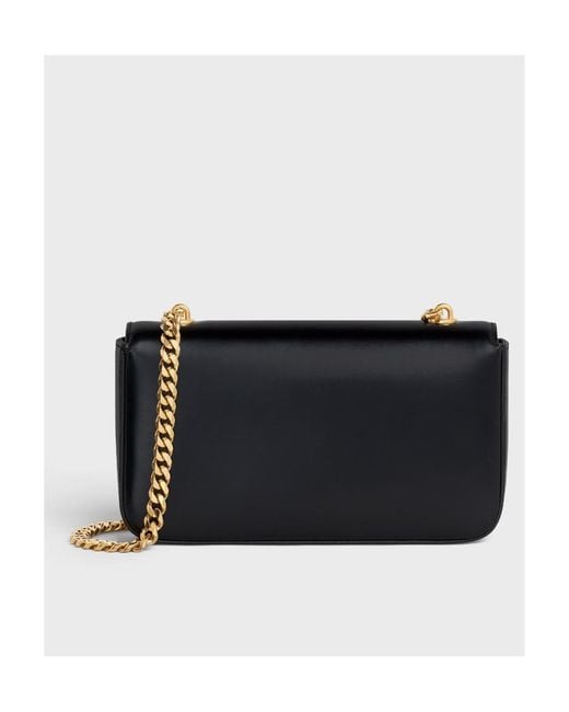 Céline Black Chain Shoulder Bag Claude