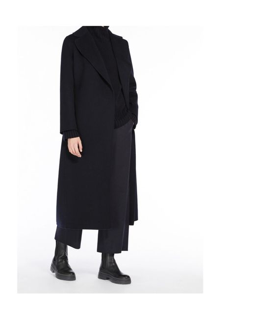 Max Mara Black Long-Sleeved Coat