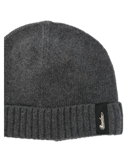 Borsalino Gray Cashmere Beanie