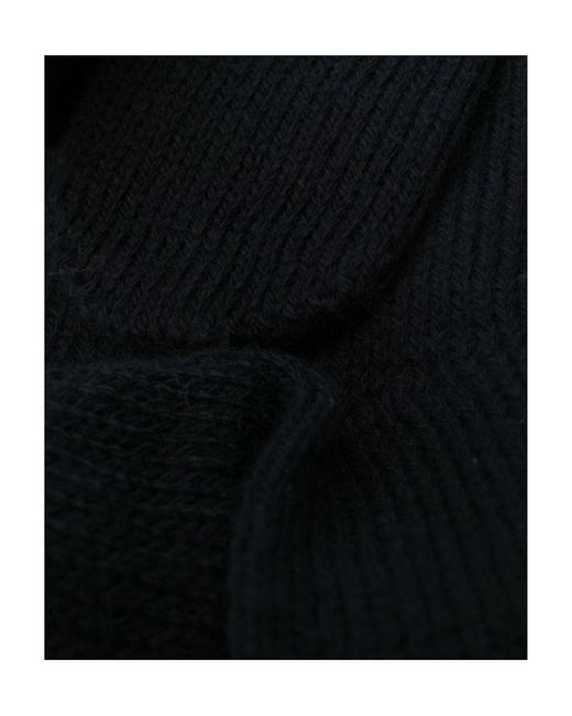 Maison Margiela Black Tabi Toe Socks