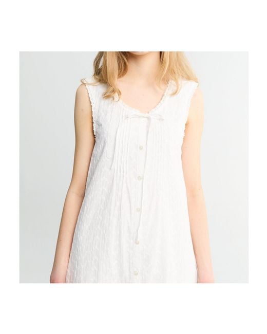 DUNST White Sleeveless Dress