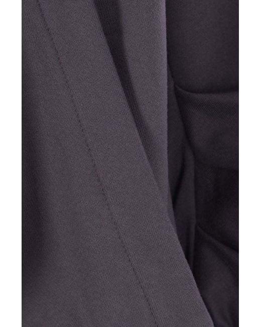Dries Van Noten Purple Hannet Puffed Hoodie