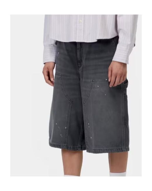Carhartt Gray Nixon Double Knee Short