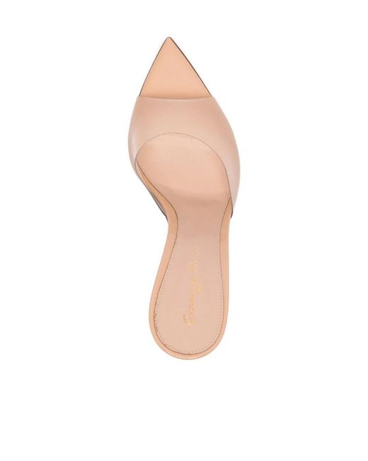 Gianvito Rossi Natural Elle Heeled Sandals