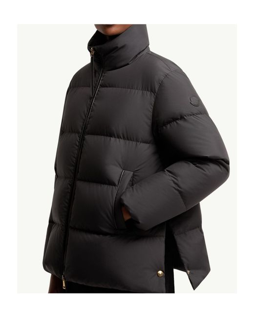 Moncler Black Vivantesse Short Down Jacket