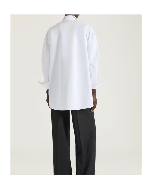 Givenchy White Asymmetric Shirt