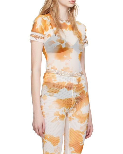OTTOLINGER Metallic Item O-Neck Short-Sleeved T-Shirt