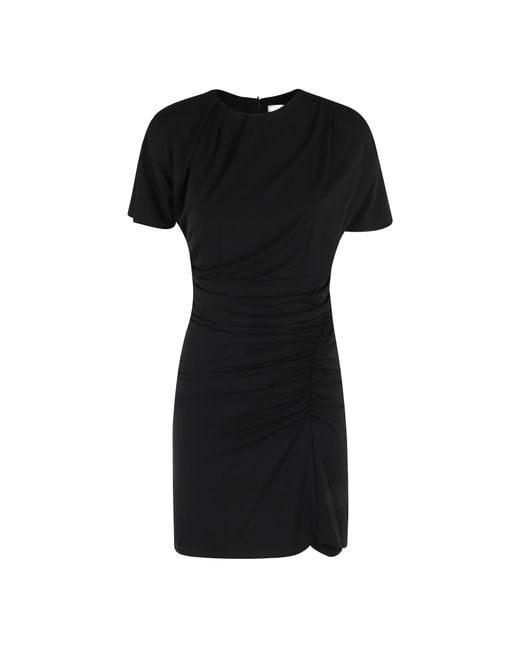 Jonathan Simkhai Black Simkhai Ruched Mini Dress