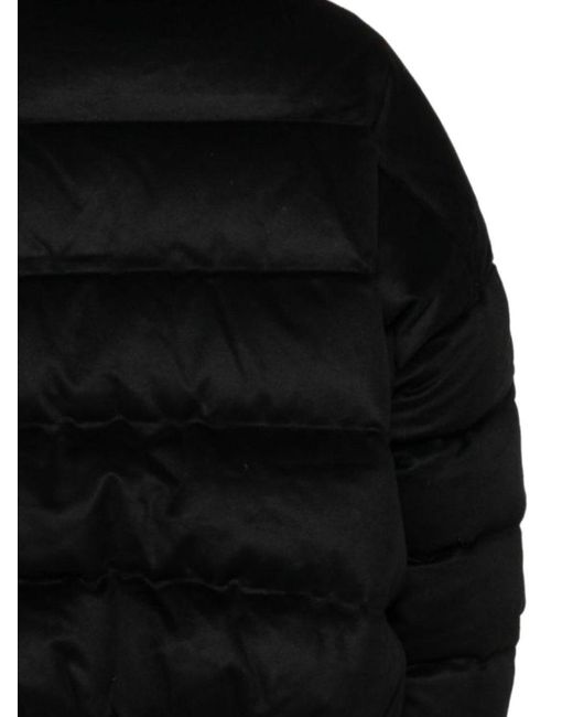 Soft Goat Black Puffer Jacket